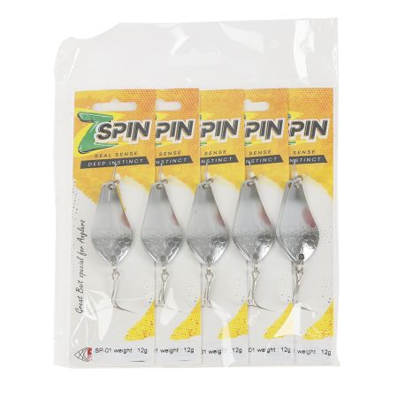 Шумовая блесна SkyFish "Z SPIN" арт: SP-01  12гр
